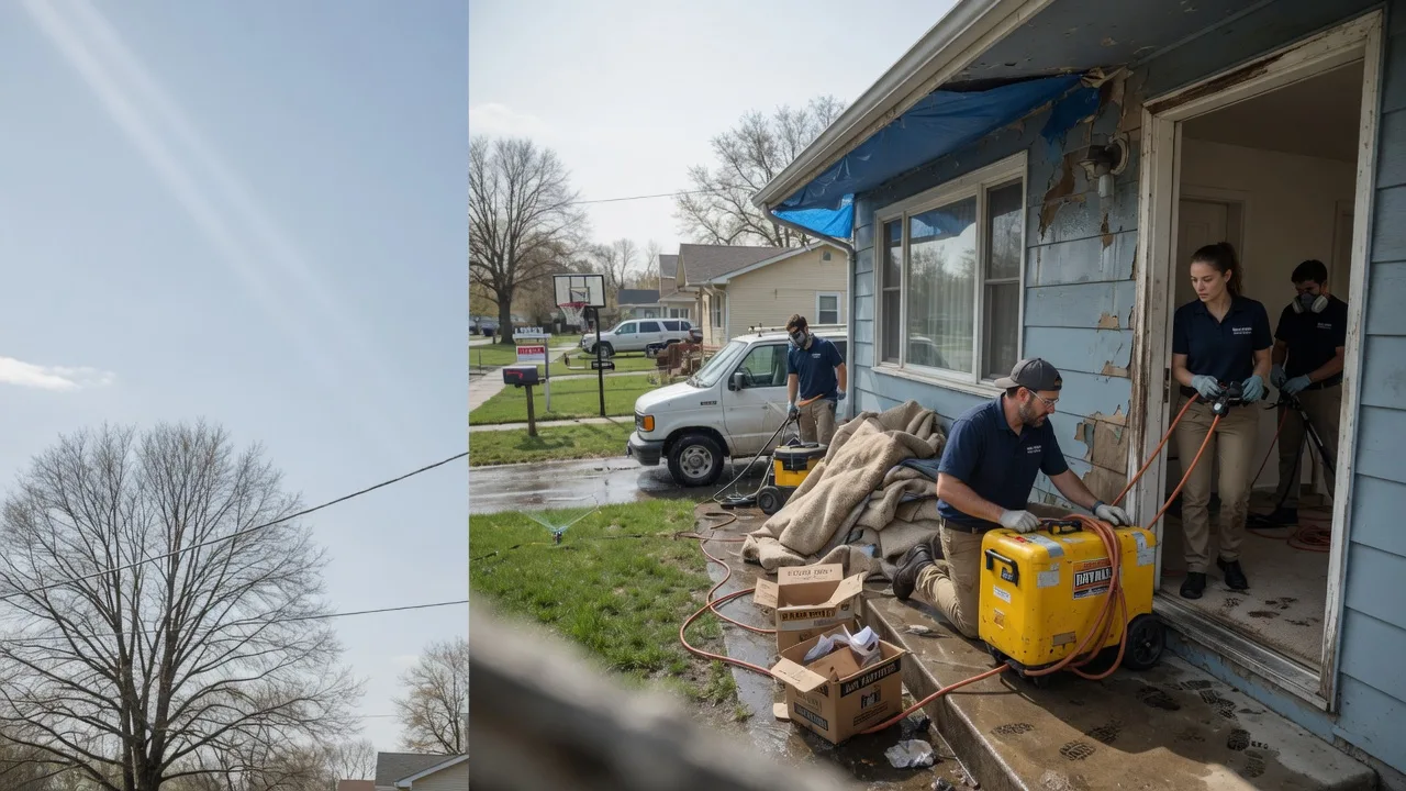 Basement Flood Cleanup in Lebanon, OK near me